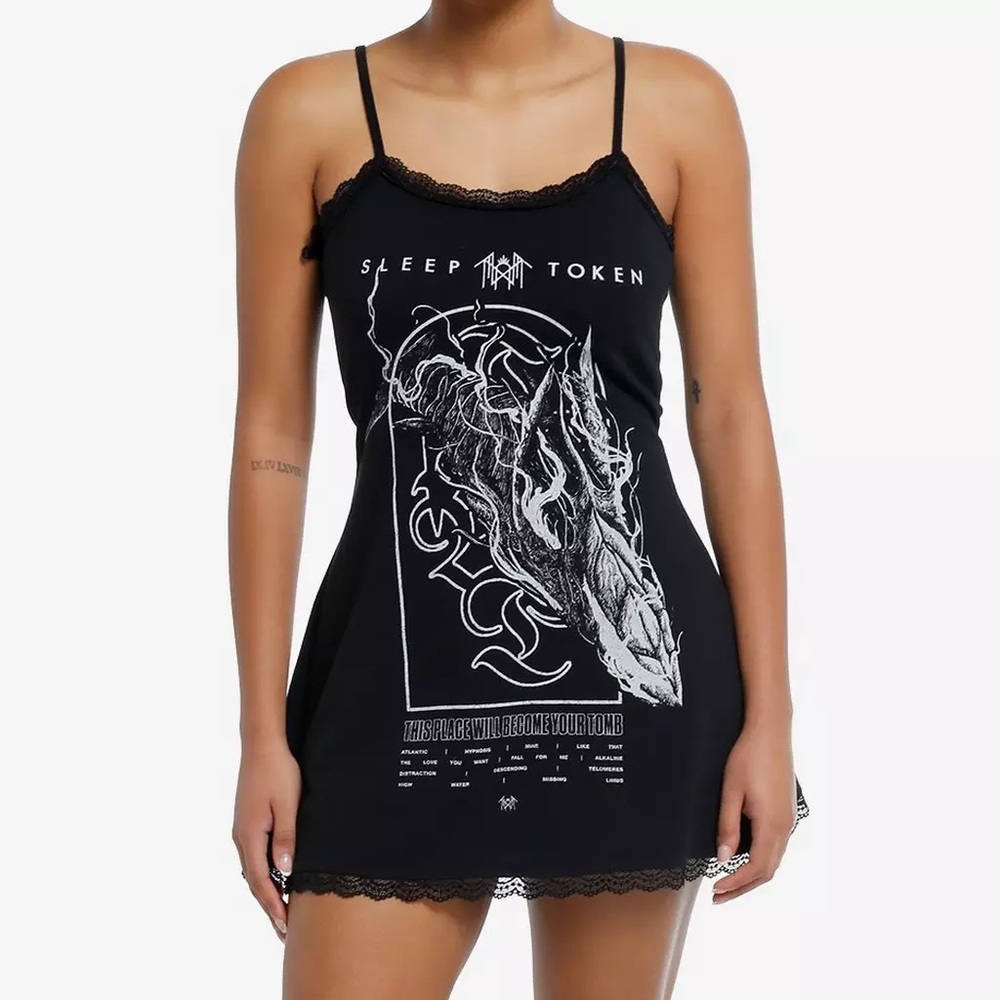 Sleep Token This Place Will Become Your Tomb‎ Tracklist Cami Dress Hot Topic